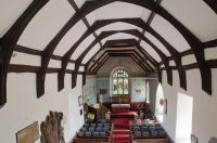 Looking down the nave