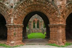Abbey church arches