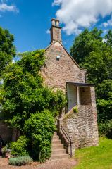 The remains of the library