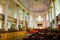 The interior of Gainsborough All Saints