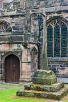 Gawsworth, St James Church, Medieval preaching cross