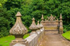 Another look at the formal garden seat