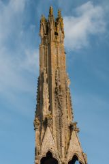 The top of the cross