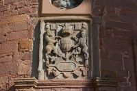 Coat of arms above entrance
