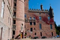 Glamis Castle, Front of castle