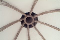 Abbot's Kitchen vaulted ceiling