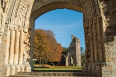 The Abbey church from the Lady Chapel