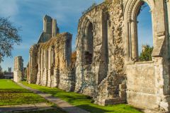 Exterior of the abbey church
