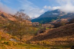 The viaduct from the Glenfinnan Monument viewpoint