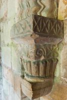 Doorway carved capital