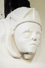 13th century corbel head