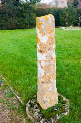 Medieval cross shaft