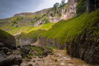 Looking back down the gorge