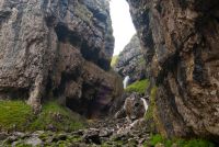 Looking up into the Scar