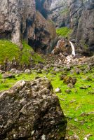 View of the gorge from below