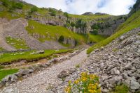 Approaching Gordale Scar