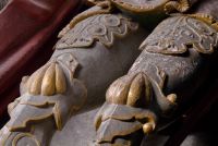 Goudhurst, St Mary, Armour detail