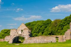 The east range and chapter house