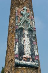 Great Bedwyn, St Mary's Church, Medieval cross carving