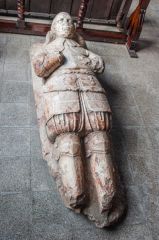 Sir John Warburton effigy