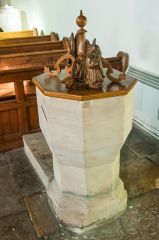 12th century font