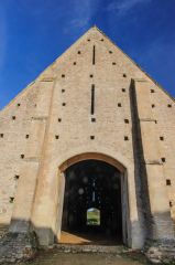 The west gable doors