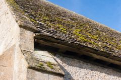 Cotswold stone slate roof