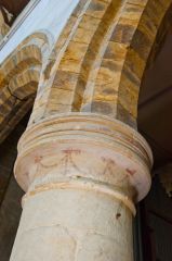 Medieval painting, nave pillar