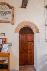 Norman doorway, north wall