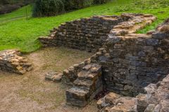 Foundations of the main house