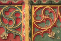 Painted screen detail