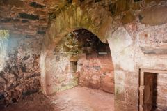 Upper floor fireplace