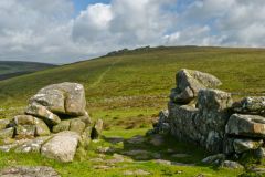 One of the site entrances