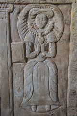 Joan Baker memorial carving