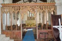 Grundisburgh, St Mary's Church, Medieval rood screen