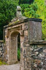 16th century garden gateway arch