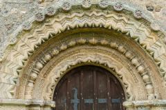 The 12th century north doorway