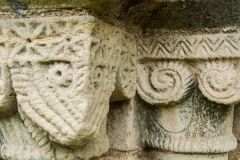 Norman capitals on the north doorway