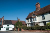 Period houses on London Road