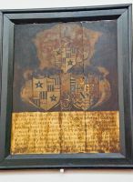 Halesworth, St Mary's Church, Assheton painted board