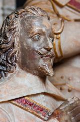Hambleden, St Mary's Church, Effigy on the D'Oyley memorial