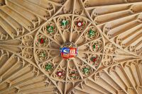 Vaulted ceiling, Wolsey's gatehouse