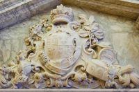 Hampton Court Palace, Queen's Ballroom chimneypiece