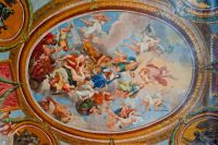 Hampton Court Palace, Queen's Drawing Room ceiling