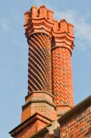 Hampton Court Palace, Tudor chimneys