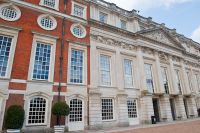 Hampton Court Palace, The Baroque rear frontage