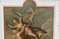 Dining Room painted ceiling detail