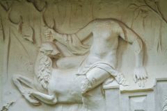 Plaster panel in the Forest Grand Chamber