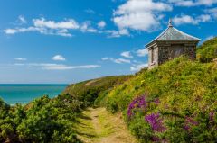 The Gazebo overlooking Hartland beach