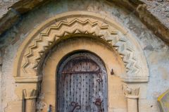 Hatford, St George's Church, Norman south doorway arch